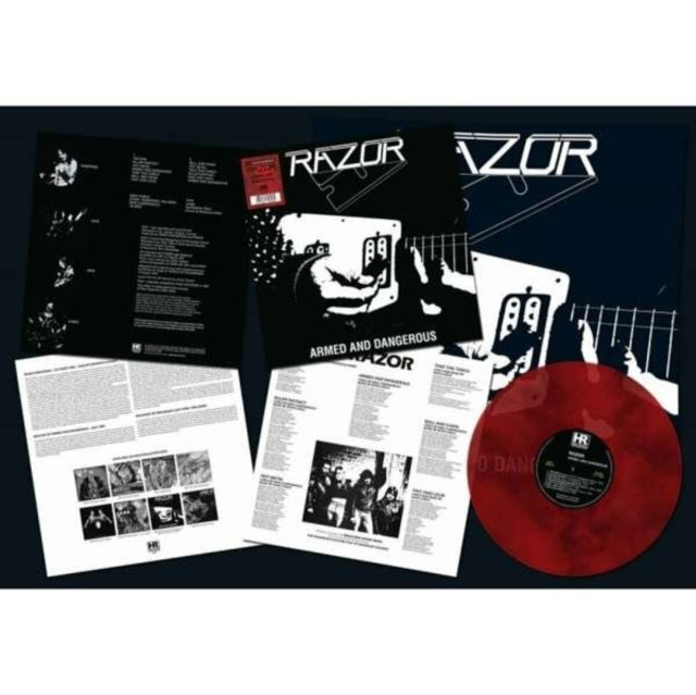 RAZOR | ARMED & DANGEROUS (MARBLED VINYL) | VINYL RECORD (LP)