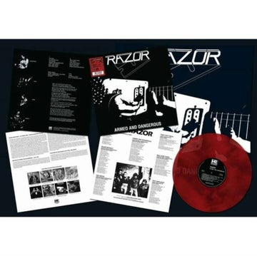 RAZOR | ARMED & DANGEROUS (MARBLED VINYL) | VINYL RECORD (LP)