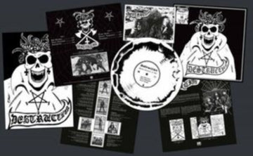 BESTIAL INVASION OF HELL (BLACK/WHITE VINYL/IMPORT) | VINYL RECORD (LP)