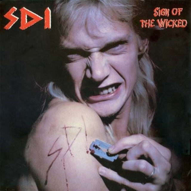 S.D.I. | SIGN OF THE WICKED (WHITE/RED SPLATTER VINYL) | VINYL RECORD (LP)