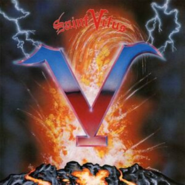 SAINT VITUS | V (FIRE SPLATTER VINYL) | VINYL RECORD (LP)