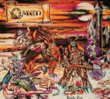 OMEN | BATTLE CRY (SILVER VINYL) | VINYL RECORD (LP)