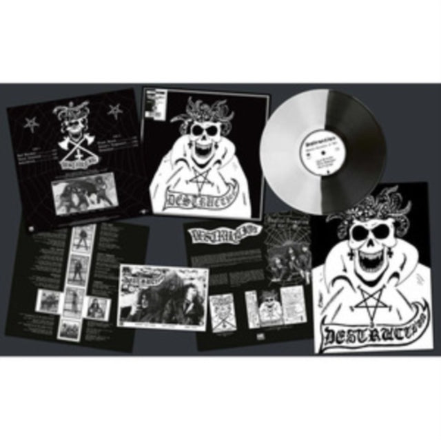 DESTRUCTION | BESTIAL INVASION OF HELL (BLACK/WHITE VINYL) | VINYL RECORD (LP)
