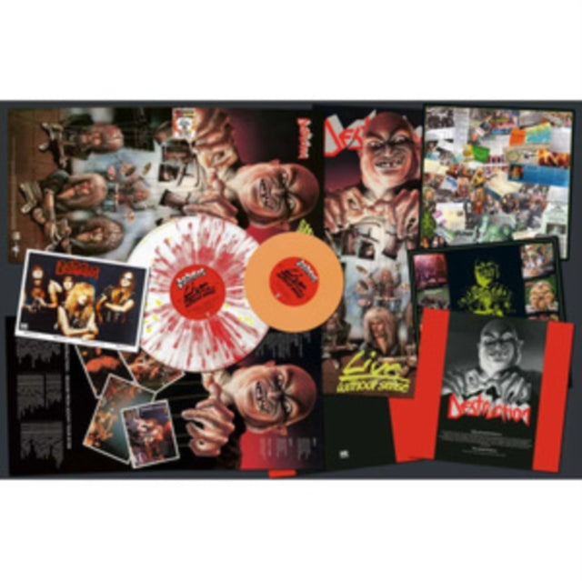 DESTRUCTION | LIVE WITHOUT (COLOURED VINYL) | VINYL RECORD (LP)