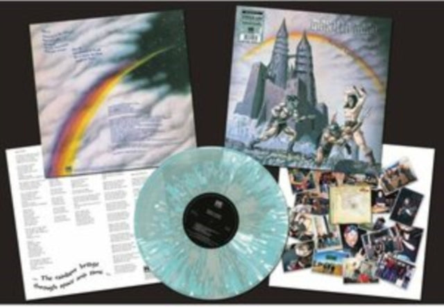 MANILLA ROAD | SPIRAL CASTLE (TRANSPARENT ELECTRIC BLUE/WHITE SPLATTER VINYL) | VINYL RECORD (LP)