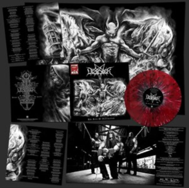 DESASTER | ARTS OF DESTRUCTION (TRANS RED/BLACK WHITE VINYL) | VINYL RECORD (LP)
