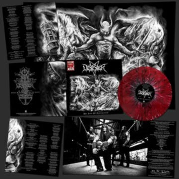 DESASTER | ARTS OF DESTRUCTION (TRANS RED/BLACK WHITE VINYL) | VINYL RECORD (LP)