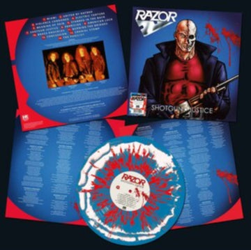 RAZOR | SHOTGUN JUSTICE (SPLATTER VINYL) | VINYL RECORD (LP)