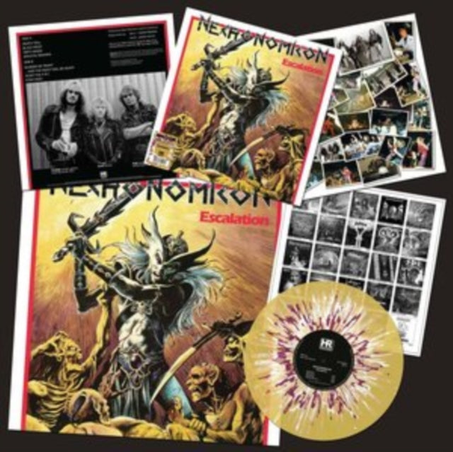 NECRONOMICON | ESCALATION (MULTI SPLATTER VINYL) | VINYL RECORD (LP)