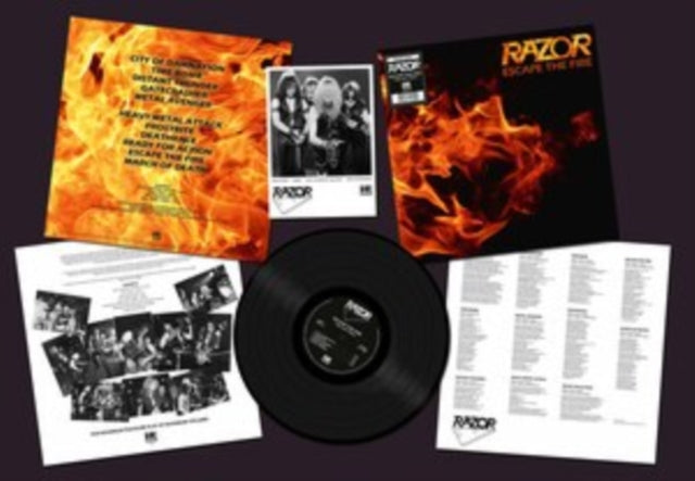RAZOR | ESCAPE THE FIRE | VINYL RECORD (LP)
