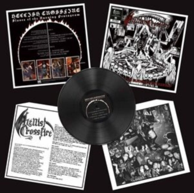 HELLISH CROSSFIRE | SLAVES OF THE BURNING PENTAGRAM | VINYL RECORD (LP)