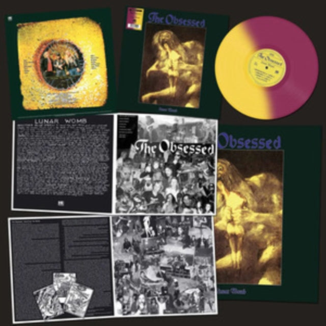 OBSESSED | LUNAR WOMB (BI-COLOR VINYL) | VINYL RECORD (LP)