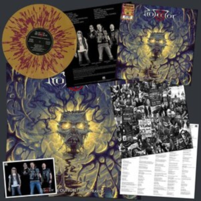 PROTECTOR | EXCESSIVE OUTBURST OF DEPRAVITY (COLOR VINYL) | VINYL RECORD (LP)