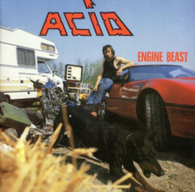 ACID | ENGINE BEAST (RED/LIGHT BLUE VINYL) | VINYL RECORD (LP)