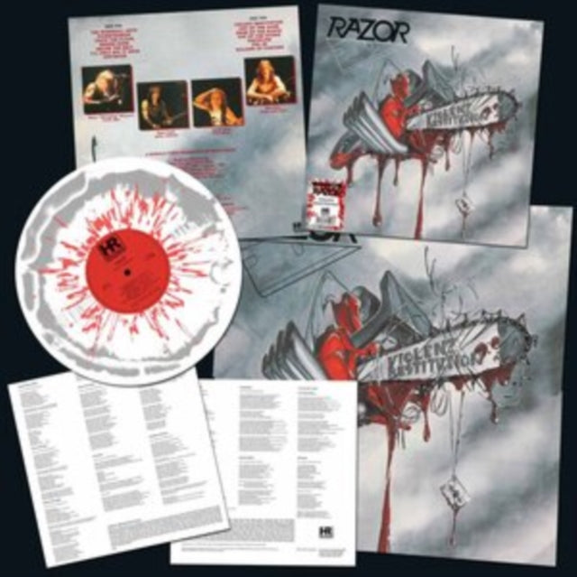 RAZOR | VIOLENT RESTITUTION (SPLATTER VINYL) | VINYL RECORD (LP)