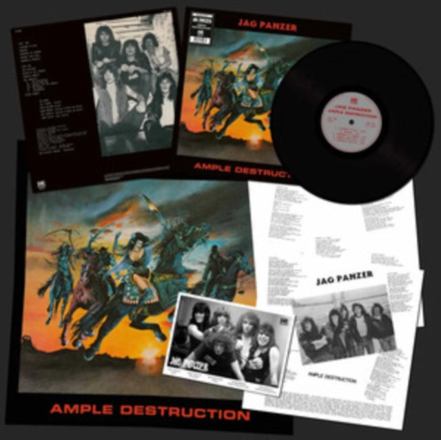 JAG PANZER | AMPLE DESTRUCTION (REISSUE) | VINYL RECORD (LP)
