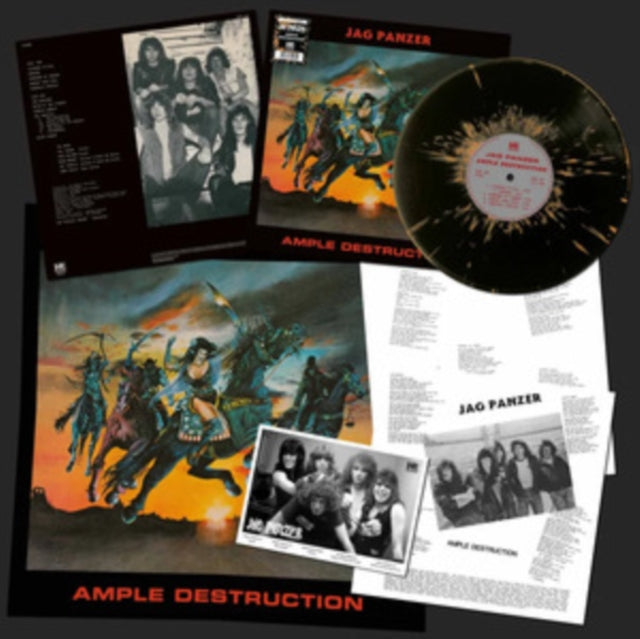 JAG PANZER | AMPLE DESTRUCTION (SPLATTER VINYL) | VINYL RECORD (LP)