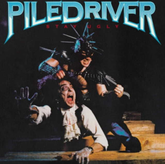 PILEDRIVER | STAY UGLY (WHITE & BLUE MIXED VINYL) | VINYL RECORD (LP)
