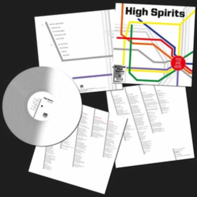 HIGH SPIRITS | YOU ARE HERE (BI-COLOR VINYL) | VINYL RECORD (LP)