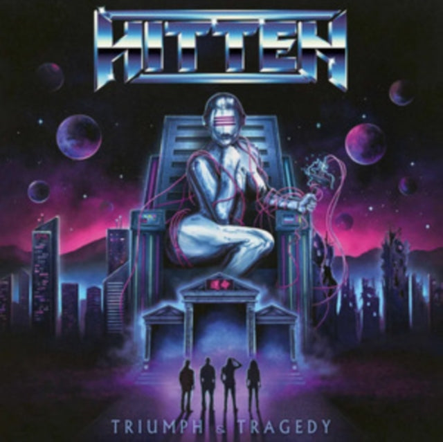 HITTEN | TRIUMPH & TRAGEDY (MAGENTA, BLUE & BLACK SPLATTER VINYL) | VINYL RECORD (LP)