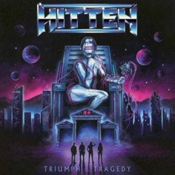 HITTEN | TRIUMPH & TRAGEDY (MAGENTA, BLUE & BLACK SPLATTER VINYL) | VINYL RECORD (LP)