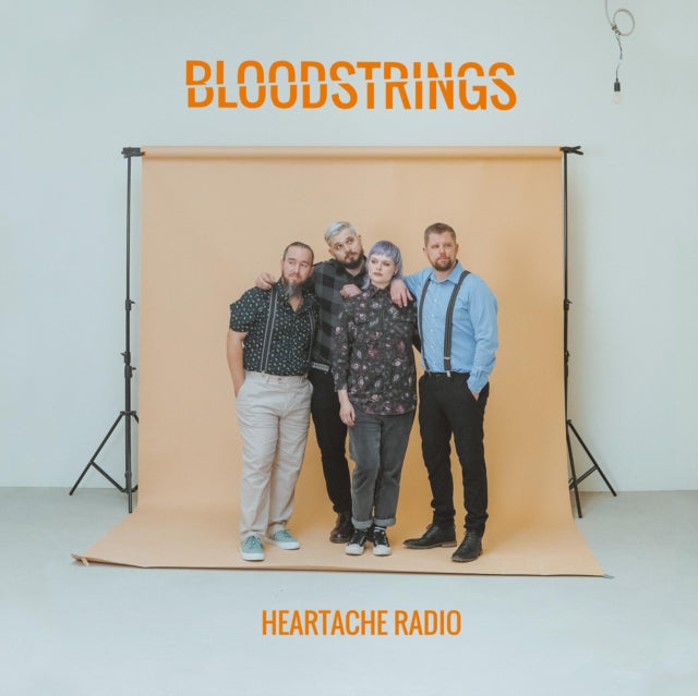 BLOODSTRINGS | HEARTACHE RADIO (ORANGE VINYL) | VINYL RECORD (LP)
