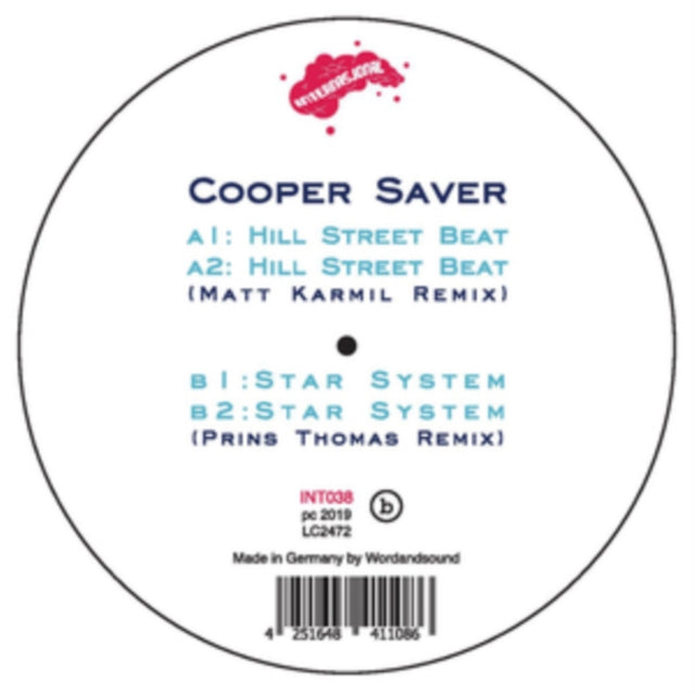 COOPER SAVER | HILL STREET BEAT/STAR SYSTEM | 12IN VINYL