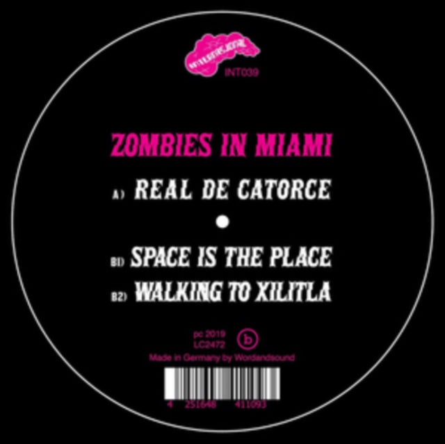 ZOMBIES IN MIAMI | SPACE IS THE PLACE | 12IN VINYL