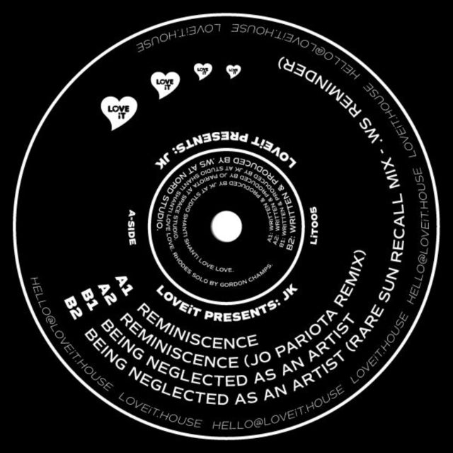 JK | LOVEIT PRESENTS: JK | 12IN VINYL