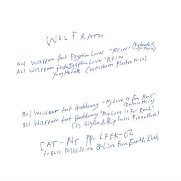 WOLFRAM | REMIX EP | 12IN VINYL