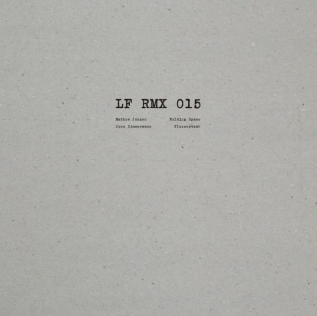 JONSON, MATHEW & JENS ZIMMERMANN | LF RMX 015 | 12IN VINYL