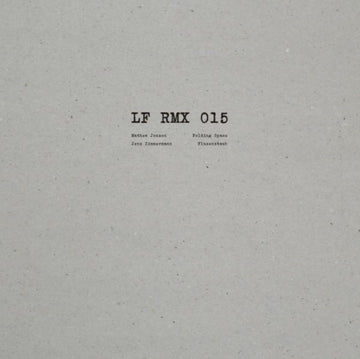 JONSON, MATHEW & JENS ZIMMERMANN | LF RMX 015 | 12IN VINYL