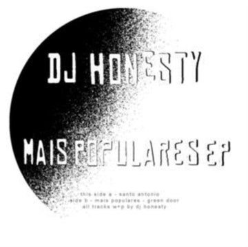 DJ HONESTY | MAIS POPULARES EP | 12IN VINYL