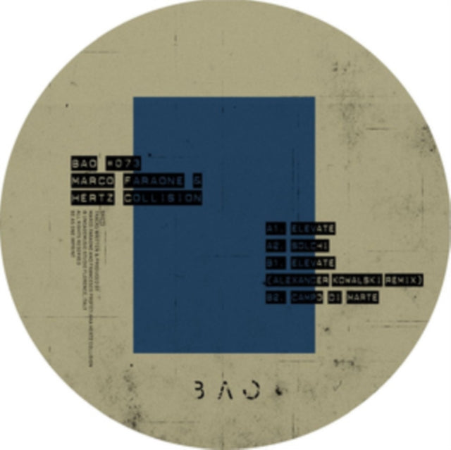 FARAONE, MARCO & HERTZ COLLISION | ELEVATE | 12IN VINYL