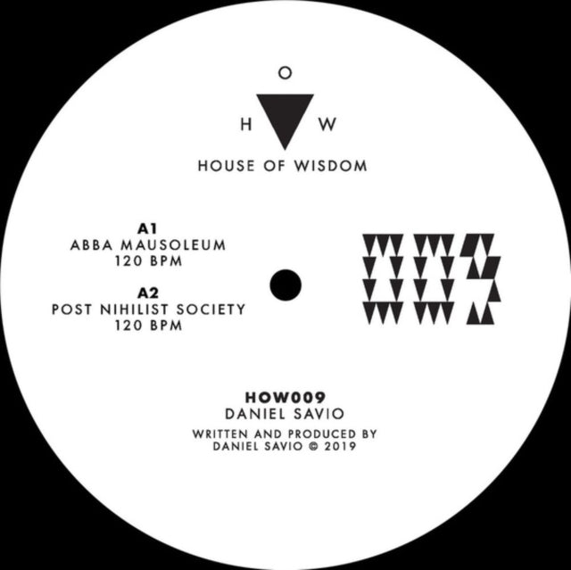 SAVIO, DANIEL | ABBA MAUSOLEUM | 12IN VINYL