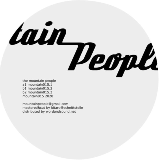 MOUNTAIN PEOPLE | MOUNTAIN015 | 12IN VINYL