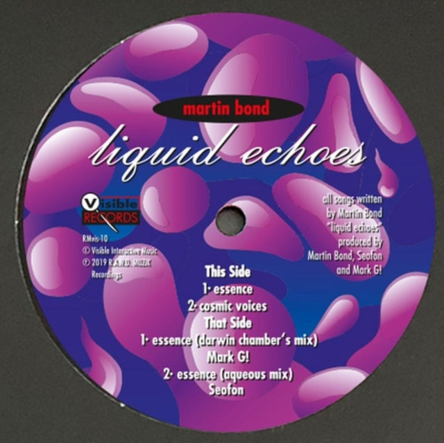 BOND, MARTIN | LIQUID ECHOES | 12IN VINYL
