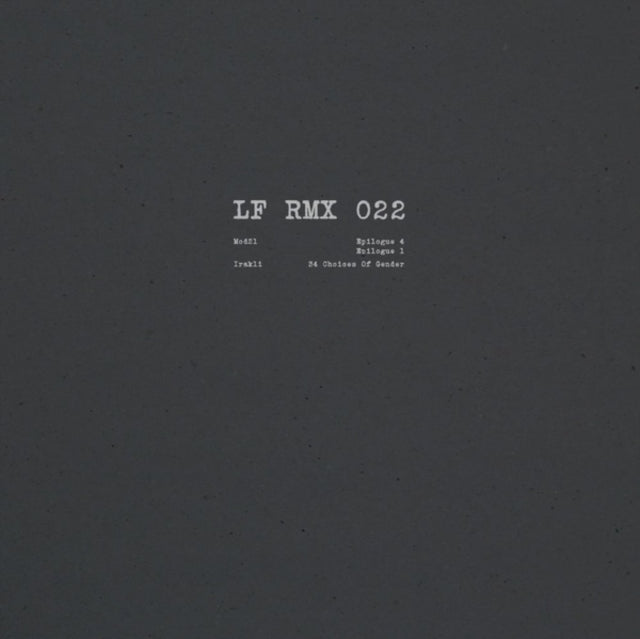 MOD 21/IRAKLI | LF RMX 022 | 12IN VINYL
