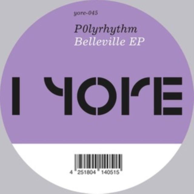 P0LYRHYTHM | BELLEVILLE EP | 12IN VINYL