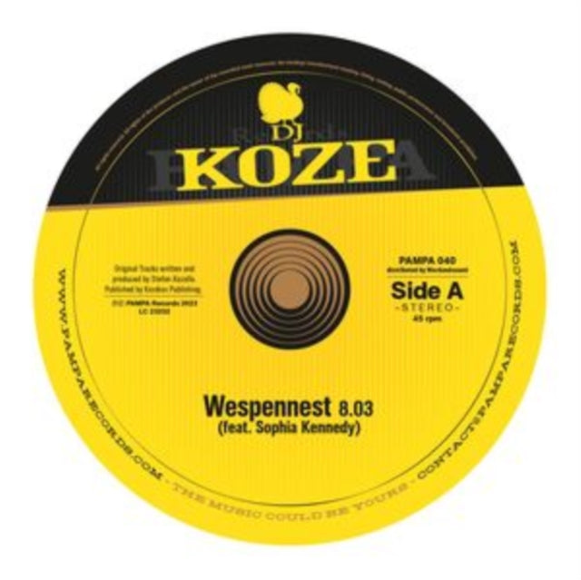DJ KOZE | WESPENNEST EP | 12IN VINYL