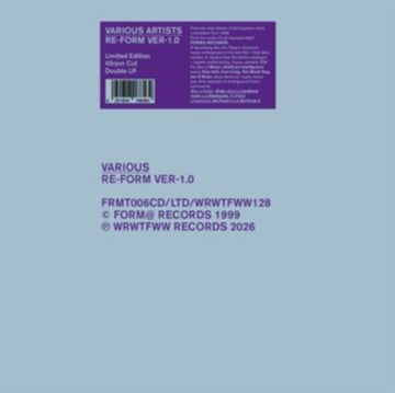 RE-FORM VER-1.0 (2LP) | VINYL RECORD (LP)