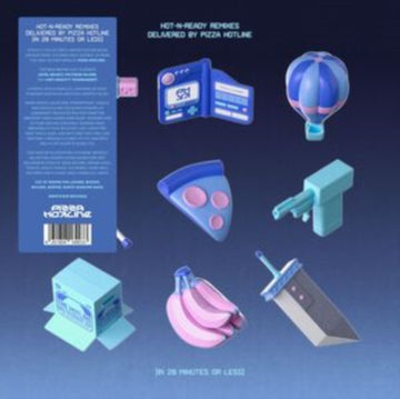 HOT-N-READY REMIXES DELIVERED BY PIZZA HOTLINE (IN 20 MINUTES OR LESS) (COLOR VINY/2LPL) | VINYL RECORD (LP)