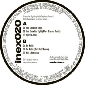 YOU KNOW IT'S RIGHT | 12IN VINYL