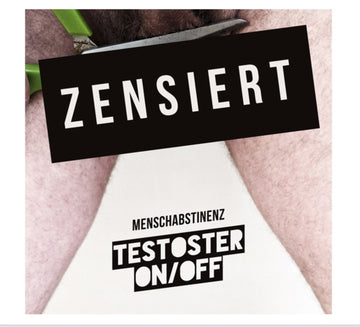 TESTOSTER ON/OFF (WHITE/RED MARBLED VINYL) | VINYL RECORD (LP)