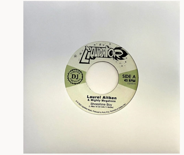 AITKEN, LAUREL & MIGHTY MEGATONS | SHOESHINE BOY B/W WOMAN A GO MAD ME | 7IN VINYL