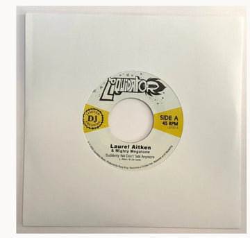 AITKEN, LAUREL & MIGHTY MEGATONS | SUDDENLY WE DON'T TALK ANYMORE B/W JUDGEMENT PON DI LAND | 7IN VINYL