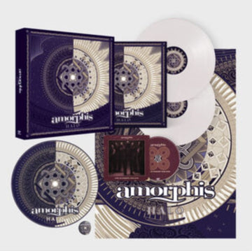 AMORPHIS | HALO (DELUXE/BOXSET/WHITE VINYL/CD/SLIP MAT/POSTER | VINYL RECORD (LP)
