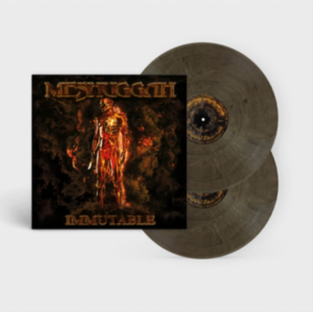 MESHUGGAH | IMMUTABLE (CLEAR/BLACK MARBLE VINYL/2LP) | VINYL RECORD (LP)