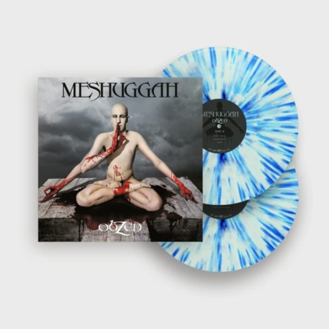 MESHUGGAH | OBZEN (2LP/WHITE/SPLATTER BLUE VINYL/15TH ANNIVERSARY/REMASTERED) | VINYL RECORD (LP)