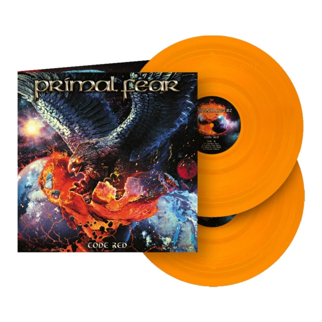 PRIMAL FEAR | CODE RED (2LP/TRANSPARENT ORANGE VINYL) | VINYL RECORD (LP)